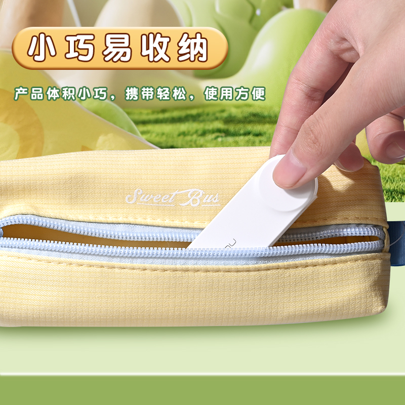 得力修正带小学生专用静音无声顺滑三年级初中生专用笔试修正带学生用高中生女生高颜值笔式小型涂改带改正带