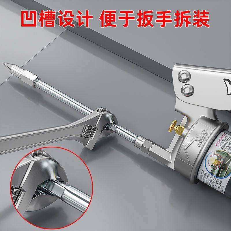 黄油枪不锈钢硬管手动气动黄油枪硬杆连接管平头直铁管凹槽黄油管,淘宝优惠券,粉丝福利购,淘宝优惠卷