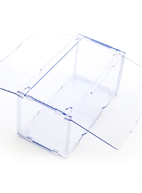 pma拼插式3d金属模型展示盒