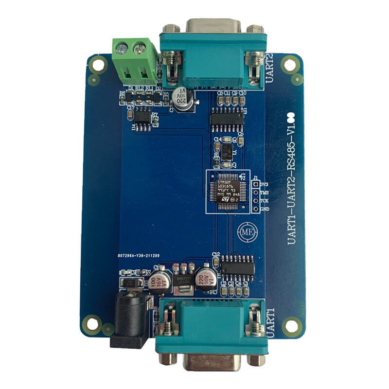 STM32F103PC8T6双串口开发板RS485工控板2路RS232RM协议转换板 - 图1