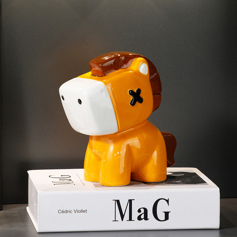 糖驹2026马年书挡摆件客厅玄关电视柜酒柜书柜桌面书立家居装饰品,淘宝优惠券,粉丝福利购,淘宝优惠卷