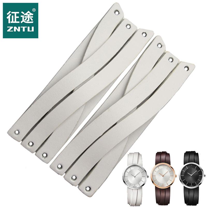 适用原厂代用CK真皮表带女K2R2S6/K2R2S1/K2R2M1LadiesK2R专用表 - 图1