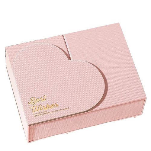 新款粉色礼盒子空盒伴手礼生日礼物盒高档化妆品礼品盒精美包装盒 - 图3