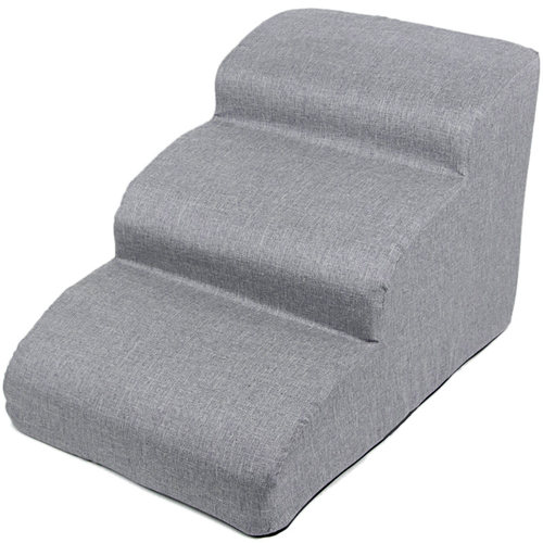 狗狗楼梯宠物台阶斜坡爬梯小型犬泰迪上床边沙发可拆洗海绵阶梯子 - 图3