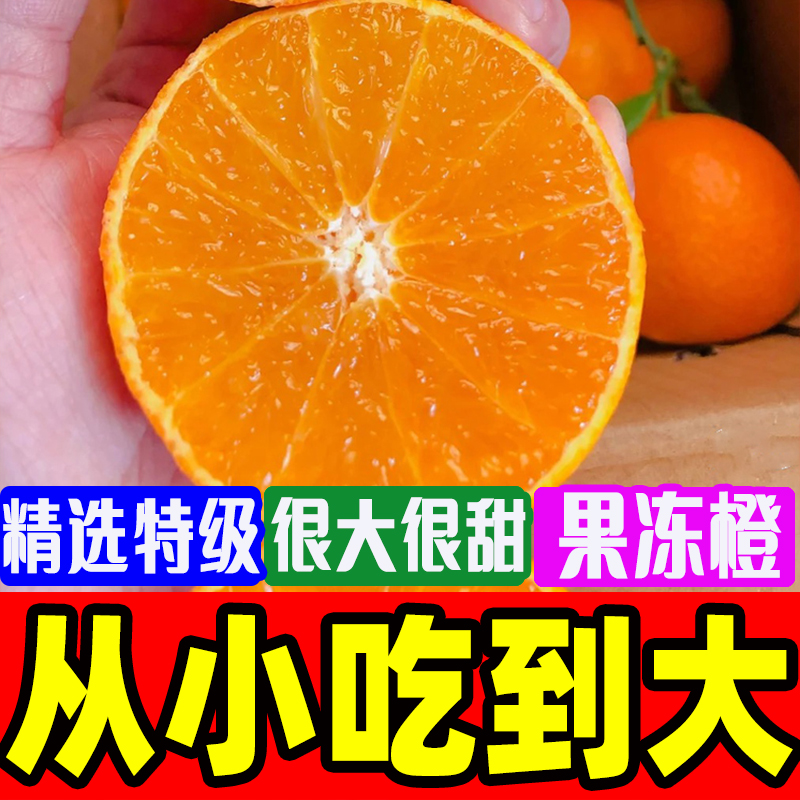 【爱媛38号果冻橙】正宗四川眉山爱媛果冻橙新鲜整箱包邮k - 图2