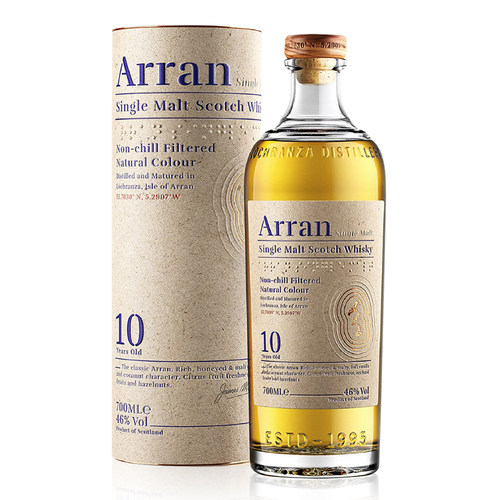 倾酌 艾伦Arran10年 波本桶 雪莉桶麦克摩金银桶强单一麦芽威士忌 - 图2