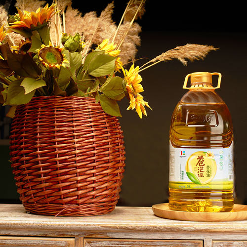 苍茫谣菜籽油芥花油非转基因纯正5L企标大桶少油烟物理压榨食用油 - 图2
