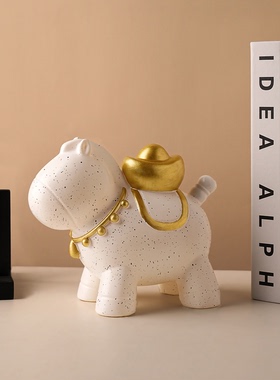 【创意新款】马上有钱摆件礼物