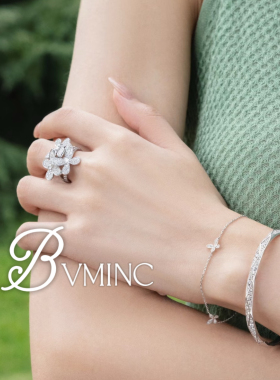 bvminc 3只mini蝴蝶手链 S925银