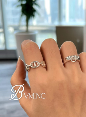 bvminc  光面CDC戒指 养马人的快乐 S925银