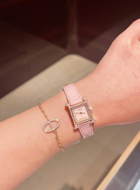 bvminc猪鼻子玫瑰金满钻手链/戒指