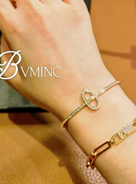 bvminc 猪鼻子手镯，手链 S925银