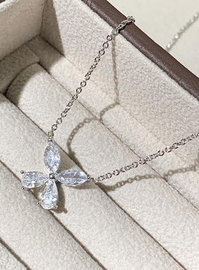 bvminc GF马眼钻蝴蝶耳钉/项链