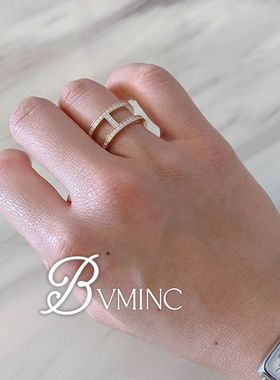 bvminc 养马人的快乐 工字开口戒指 S925银