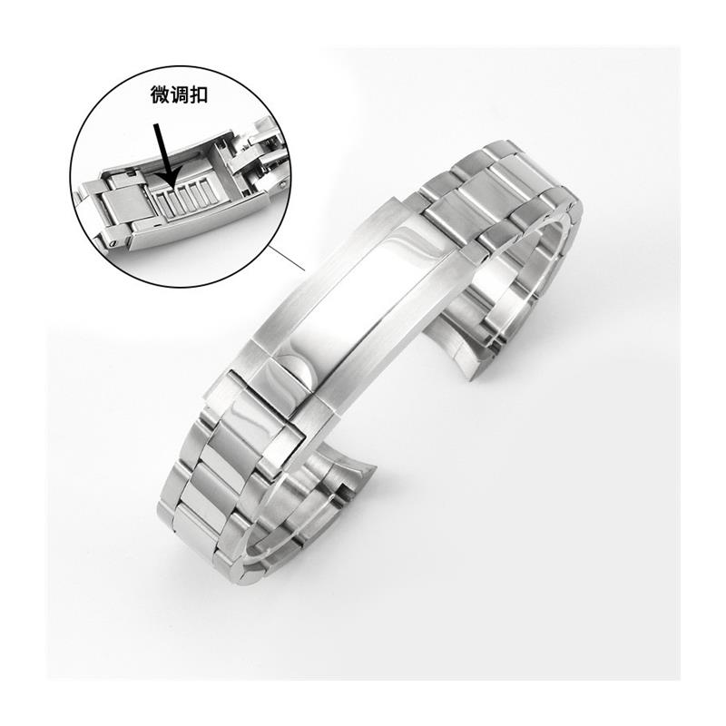 适配原装劳力士迪通拿水鬼潜航者手表链20mJm男316实心钢带精钢表 - 图3