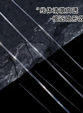 透明无弹力鱼丝线扎DIY手工串珠线隐形线编织包包毛线定型材料线