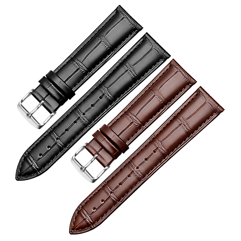 真皮代用卡西欧dw西铁城天王手表带 古图配件