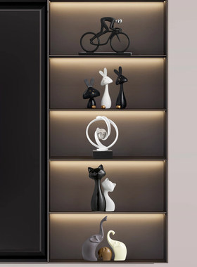 现代简约艺术摆件高级感小众