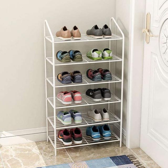 Shoe racks for home indoor and outdoor multi-layer door shoe storage artifact dustproof dormitory simple space saving storage rack