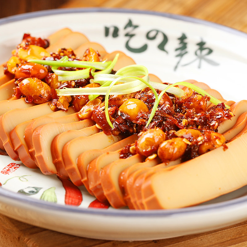 沈师傅酱香味100g四川特产鸡蛋干 虎驰食品豆腐干
