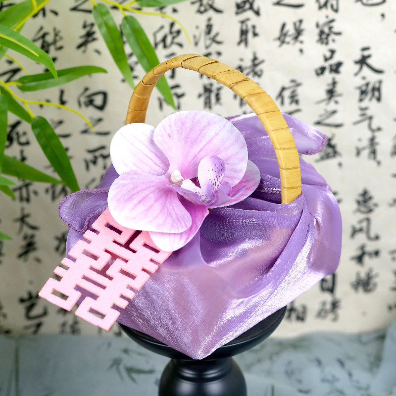 2025新款结婚喜糖盒成品含糖套餐精致竹篮伴手礼高端小众创意中式,淘宝优惠券,粉丝福利购,淘宝优惠卷