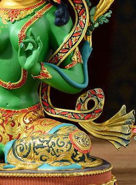 藏村铜鎏金藏式客厅家用工艺摆件