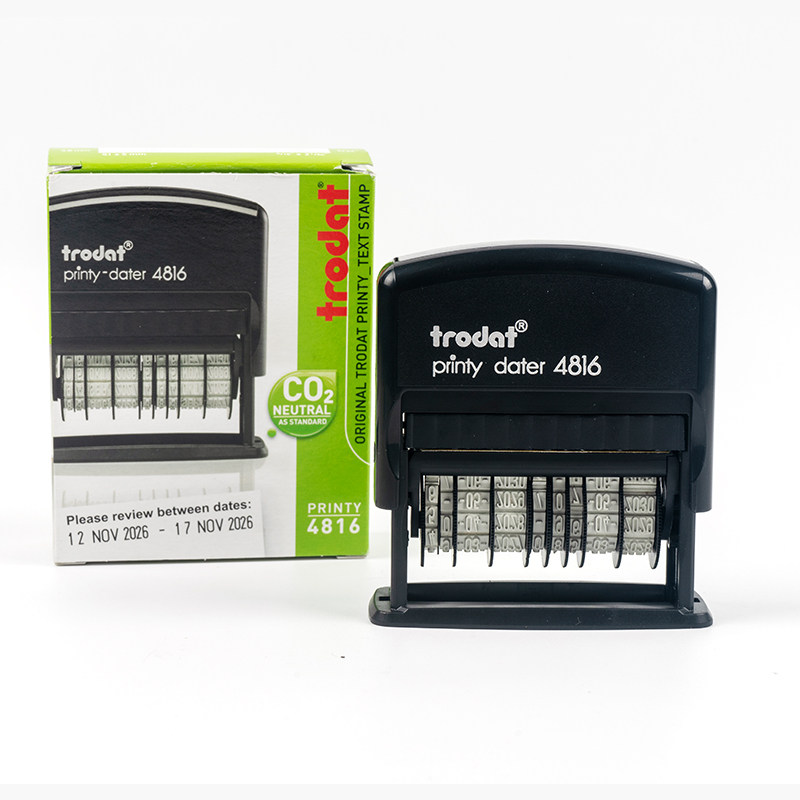 卓达4816pl日期印章文本章起止生产 卓达安利印成品印章/学生用印
