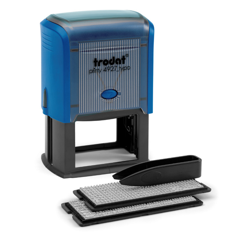 卓达回墨4927typo活字号码数字印章 卓达安利印成品印章/学生用印