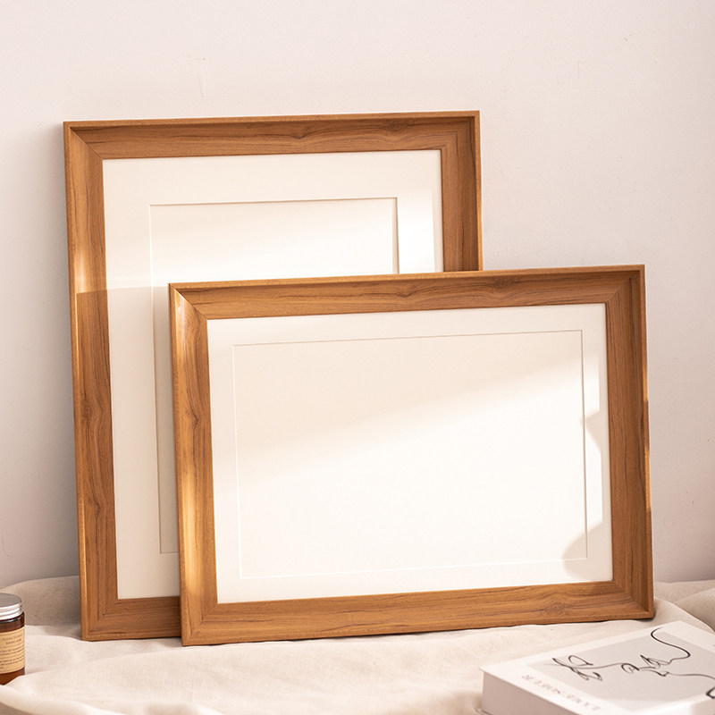 相框空框A3a4摆台字画书法画框装裱四4K开8拼图外框架挂墙定制diy,淘宝优惠券,粉丝福利购,淘宝优惠卷