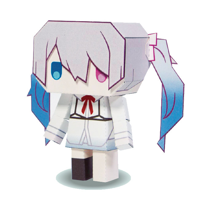 [旮旯]初音计划  第一季  纸盒人- 3D纸模型 手工diy,淘宝优惠券,粉丝福利购,淘宝优惠卷