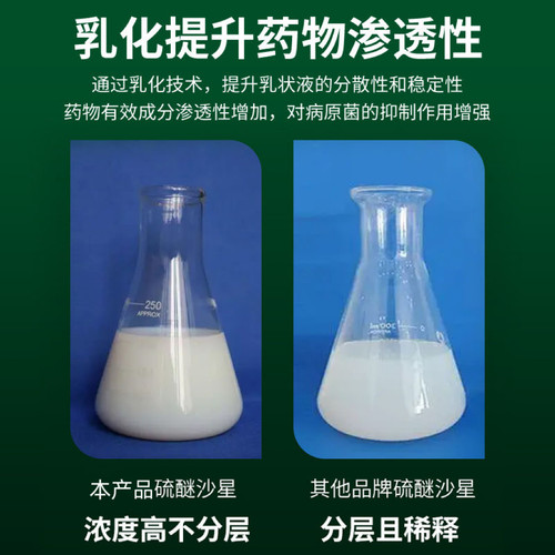 硫醚沙星水产养殖鱼塘水产养殖水酶白毛专用高浓度鱼塘专用 - 图2