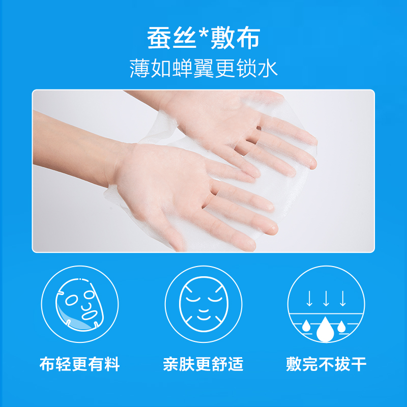 创福康旗舰店单片 创福康透明质酸钠医用敷料非面膜 医美修复敏感肌补水祛痘1