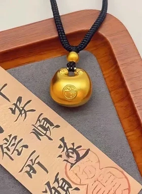 项链文艺大胖精品福镀金吊坠同款设计生肖高档