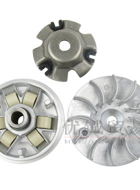 GY6 125/150 主动轮 摩托车发动机配件 前皮带轮总成 品质普利盘
