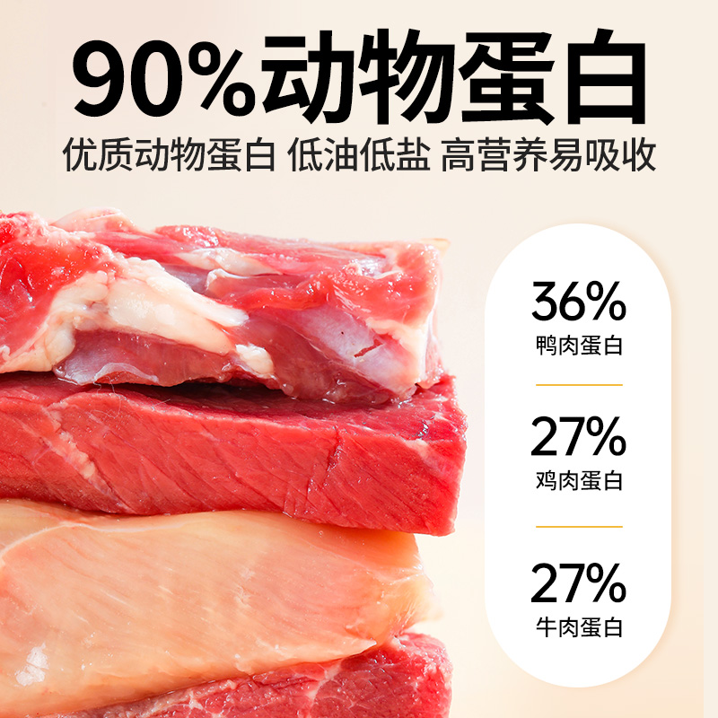 朗仕泰迪狗粮成犬专用小型犬5kg10斤博美比熊贵宾法斗美毛鲜肉粮