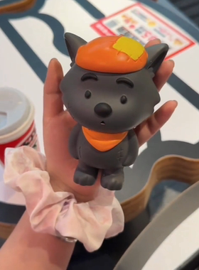 你的桌面是不是缺一个呆呆灰太狼