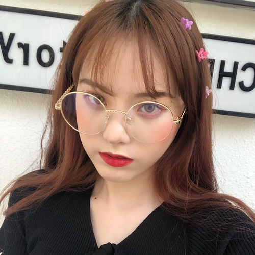 Иопия имеет степень очков рамки мужские Blu -Ray Стала Круглые рамы