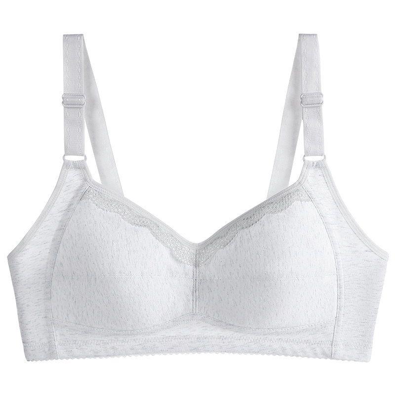 A＆Bab内衣女士文胸舒适无钢圈薄棉透气文胸上托无痕胸罩C433 - 图3
