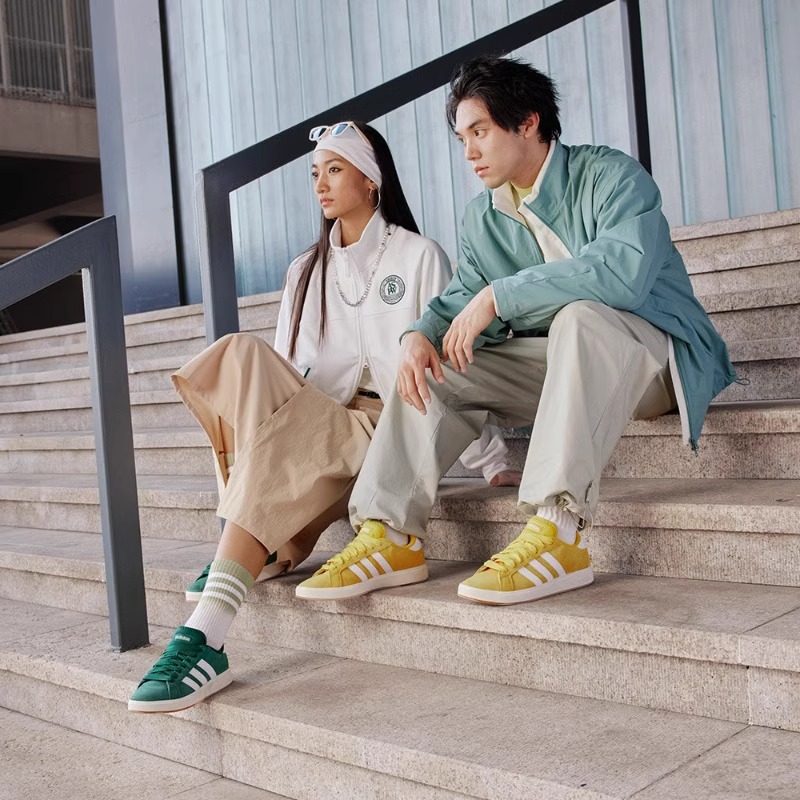 阿迪达斯adidas 00s麂皮潮流板鞋学生运动秋冬面包鞋网红明星同款 - 图2