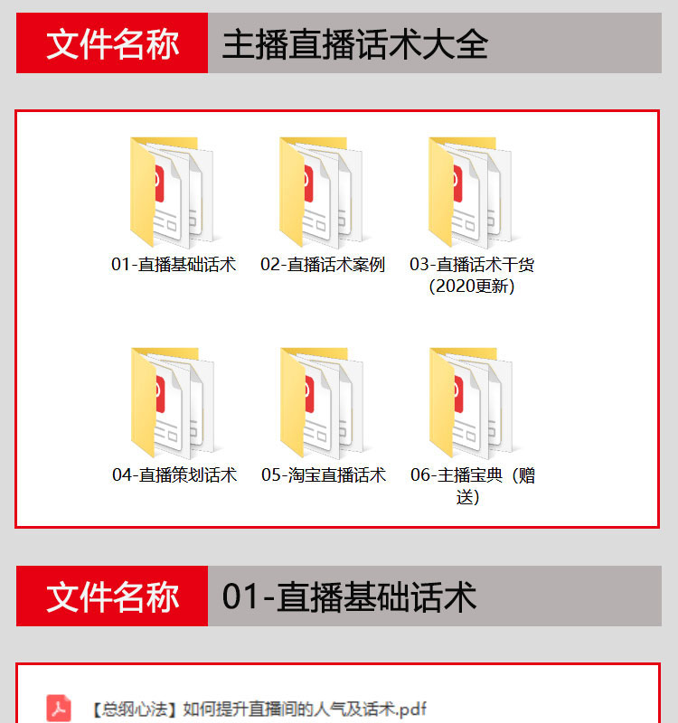 网络直播平台公司经营管理制度运营方案带货主播培训教程话术脚本