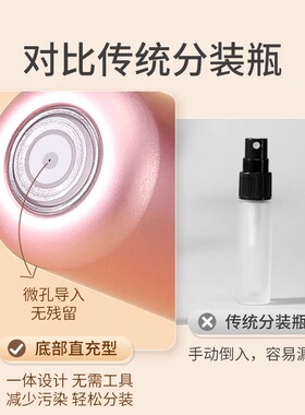 5ml香水分装瓶底部直充装
