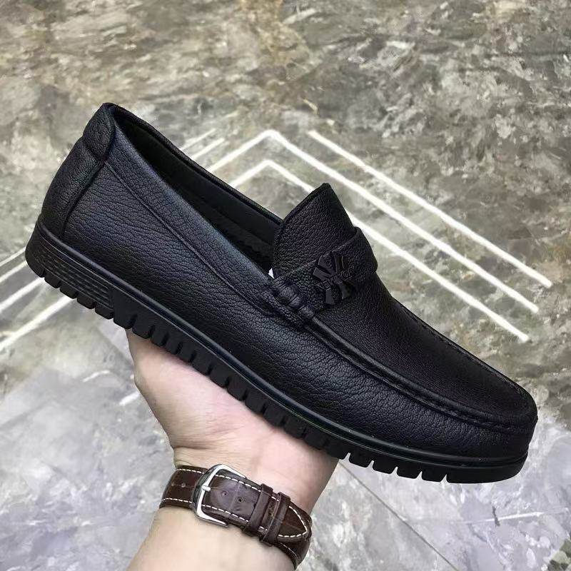 鞋子男新款广州高品质商务休闲豆豆鞋软底软皮轻便舒适开车皮鞋,淘宝优惠券,粉丝福利购,淘宝优惠卷
