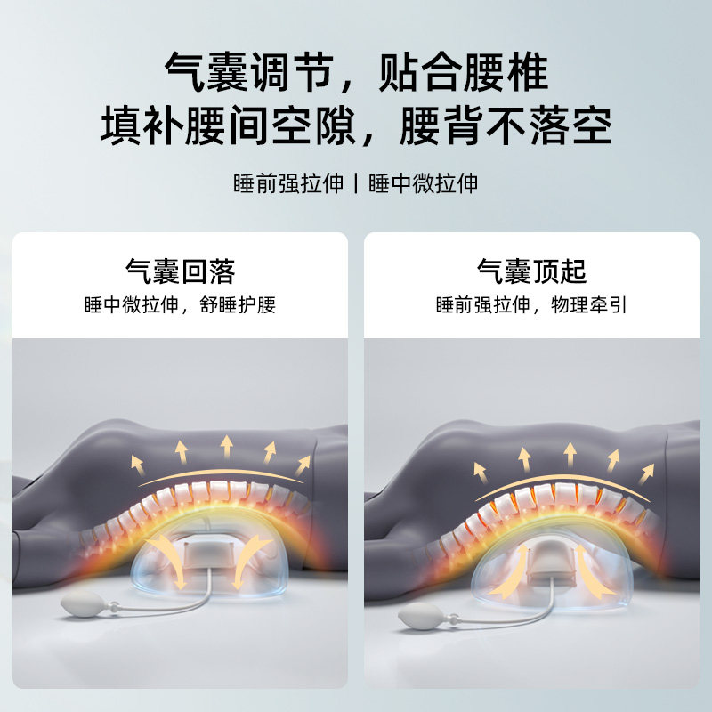 腰枕床上腰椎间盘突出专用睡眠平躺腰垫睡觉垫腰靠护腰部支撑腰托,淘宝优惠券,粉丝福利购,淘宝优惠卷