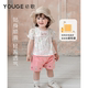 Young Song Summer Round Neck Pure Cotton Doll Shirt