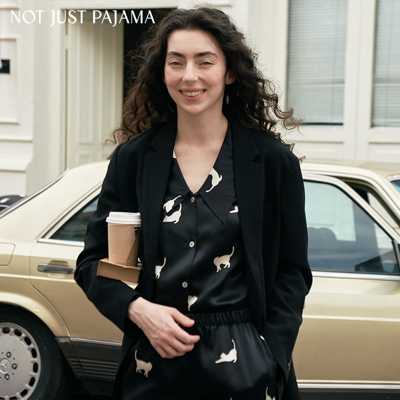 「姚晨同款 not just pajama睡衣 notjustpajama睡衣/家居服套装