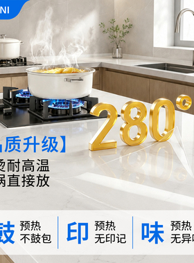 简一厨房TPH加厚防油耐高温贴膜