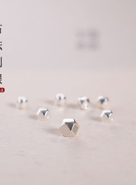 招财转运手链女小众设计手饰碎银几两闺蜜平安手链复古风S925纯银