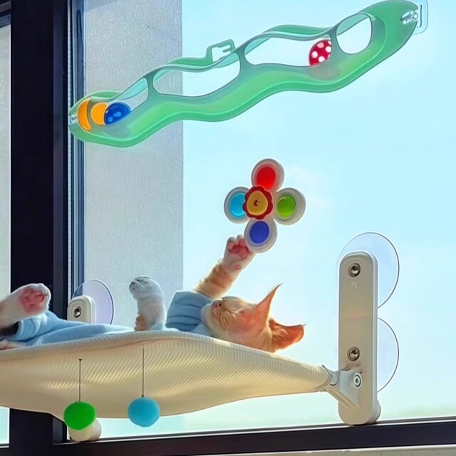 猫咪玩具吸盘转转乐自嗨解闷神器猫咪狗狗消耗体力逗猫棒宠物用品,淘宝优惠券,粉丝福利购,淘宝优惠卷