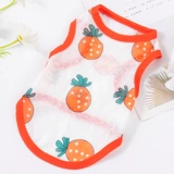 Собачья одежда домашние животные летняя тонкая охлаждающая одежда плюшевая мусорная корзина -вип -пейзажная весна и осенний солнцезащитный крем