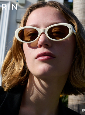 【代王直播间】CARIN墨镜男女新款RAY猫眼窄框高级感太阳镜